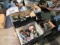 pallet of fasteners and mixed hardware many still in original boxes and blister packs