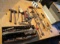tool box of pullers, hammers, punches