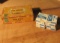 NOS JM Clipper oil seals 015011654 in a Have-A-Tampa cigar box
