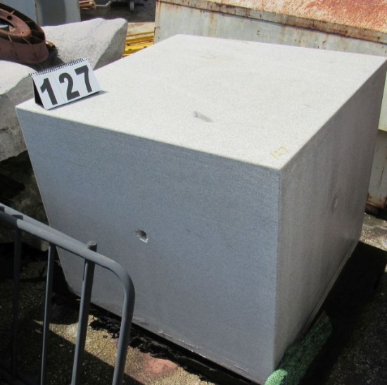 granite machinist block 36"x36" x32"h (ideal for cfm machine)