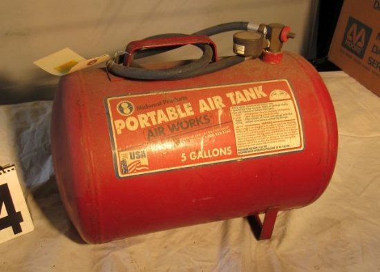 5 gallon portable air tank