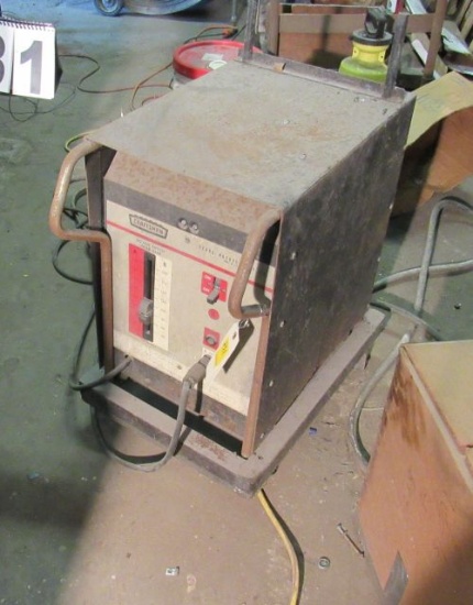 Craftsman single phase stick welder on platform dolly