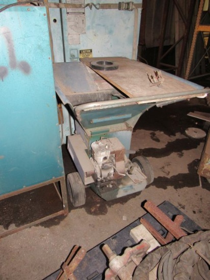 gasoline powered mulching machine