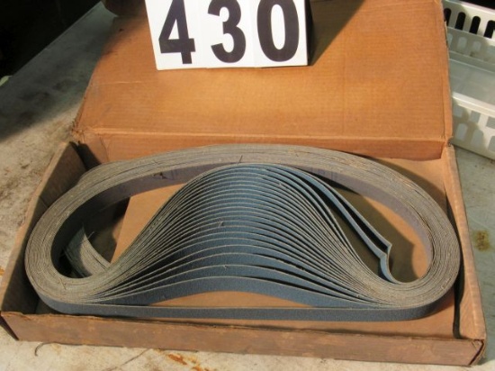 1" x 42" sanding belts  (box of 50)