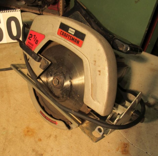 Craftsman 7 1/4" circular saw 2 3/8 hp
