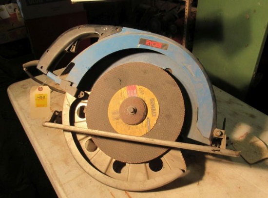 Ryobi demolition saw electric motor
