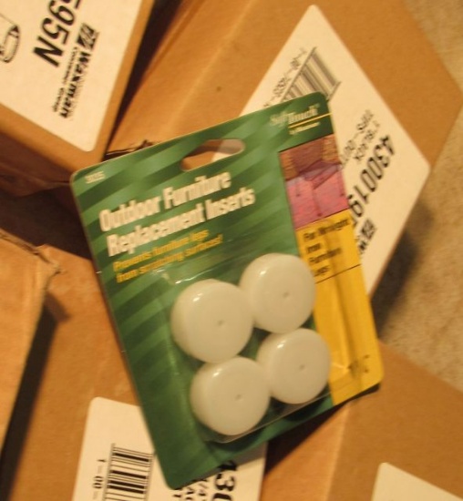 case of 30 furniture replacement foot inserts