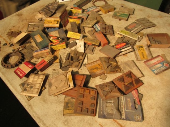 box of mixed milling inserts
