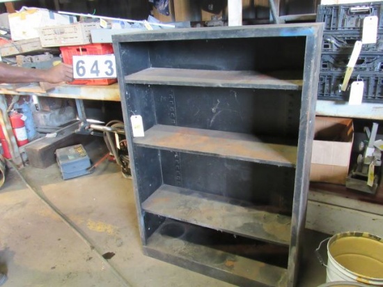 steel shelving unit 36" x 12" d x 60" H