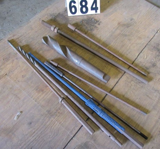 mixed long reamers and large Morris taper drill bit