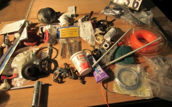 mixed plumbing supplies weed whacker string,