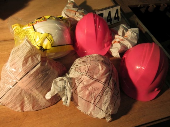 new hard hats