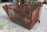 skiff material hopper with 4 pickup points 114