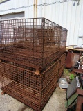 stackable steel material wire baskets 38