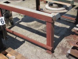 steel welding table frame 54