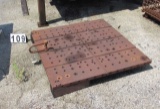 drilled plate 40