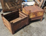 heavy duty steel material bins 21
