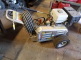 Cool Drive 13hp Honda portable pressure washer complete with hose wand and nozzles