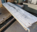 aluminum  scaffolding planks - aluminum framed with wood inserts