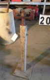 adjustable roller feed stand