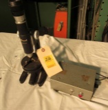 Pearl Model 5742 microscope with light and light source