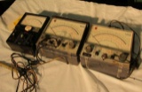Simpson illumination meter in case