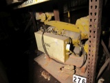 1 ton electric Yale  beam hoist with electric trolley