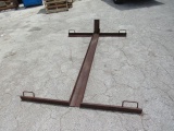 steel rack for motorcycle transport in back of long bed pickup truck