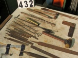 vintage files, wrenches, hammers