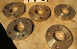stainless steel weld neck 150 psi flanges with raised backs 316/316L meets B16.5 pipe code, also 5.5