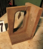 inspection cast iron angle plate 7.25