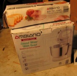 Ambians mixer and Electric knife new