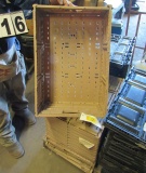 knock down plastic merchandise trays