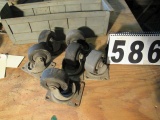 group of 6 heavy duty 2 1/2