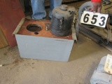 sump pump and tank for machine cooling systems single ph motor