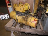 chain hoist with trolley 3ph motor