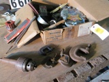 mixed clamps and tools