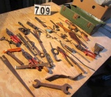 tool box with mixed tools