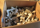 box of mixed PVC fittings 3/4