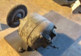 vintage electric motor with wire wheel