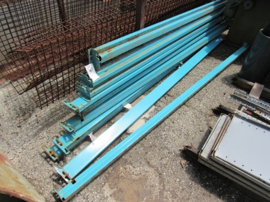 9' pallet rack cross arms for tear drop style uprights