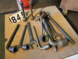 mixed lug wrenches, loop wrenches,