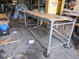 take apart table frame  (2) sections  99 x 38