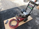 Generac 2300 psi pressure washer with wand hose Briggs Stratton engine, engine pulls through smoothl