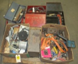 pallet of mixed tools  and fasteners