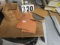 2 6x12 copper sheets, 2 64 gage metal sheet plates and copper snips