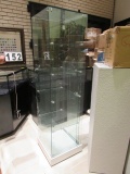 cube glass display case 18