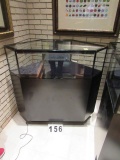 corner black jewelry case front measurement 30