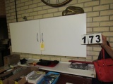 white wall mounted 2 door cabinet 49