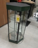 counter top spinner glass jewelry display cabinet